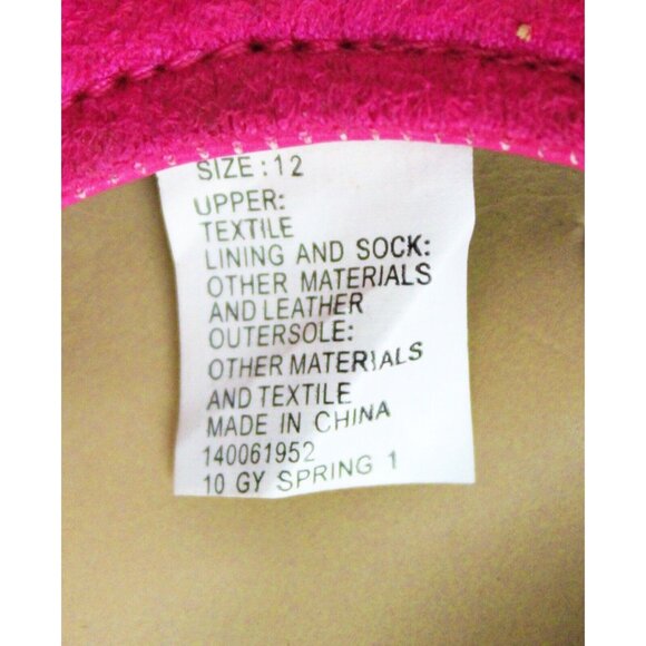 Gymboree Fairy Fashionable Girl's Pink Fringe Suede Sandals sz 12 Beach Spring - Picture 7 of 7